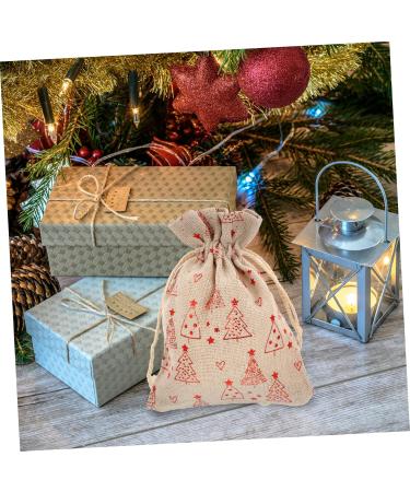 KONTONTY 1 Set Countdown Candy Bag Calendars Candy Bags Christmas Drawstring Bag Wrapper Number Pendant - Buy Online on GoSupps.com