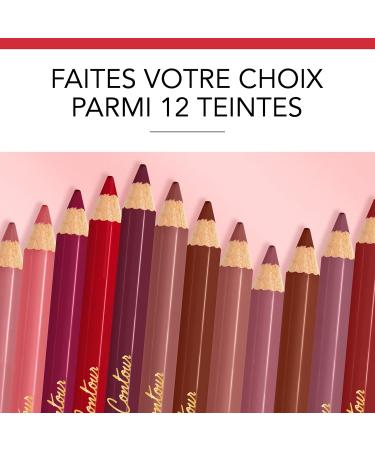 Bourjois Velvet Contour Lip Pencils 12 Brunette Redefines Lips Creamy Matte Texture Precise Application Shea Butter Long-Lasting Hold Up to 8 Hours 1.14 g - Buy Online on GoSupps.com