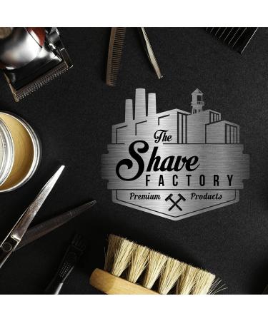 The Shave Factory Shaving Gel - 25% More Free, Moisturizing Formula for Barbers and Shaving Enthusiasts - Blue - Buy Online on GoSupps.com