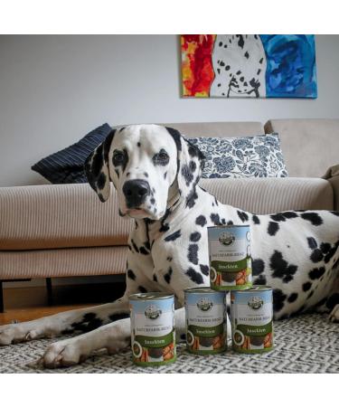 Bellfor Menu Naturfarm - Hypoallergenic Wet Food for Dogs: with Insects without Grains or Potatoes Based on Natural Ingredients - 6x400g - Buy Online on GoSupps.com