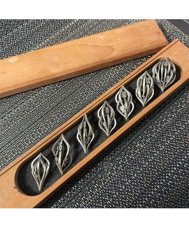 Thyggzjbs Arcanum Metal Dice Set - 3D Printed Hollow Polyhedral DND RPG MTG Game Dice (Ancient Silver) - Creative Craft Decor for Table Games - Buy Online on GoSupps.com