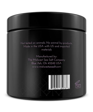Buy Lavender Mineral Sea Salt Scrub 16oz (453g) - Natural Exfoliating Body Scrub for Glowing Skin | International Shipping Available - Buy Online on GoSupps.com