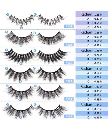 MAGEFY Faux Mink Eyelashes 30 Pairs | Natural to Dramatic Volume False Lashes | 3D Pack with Eyebrow Grooming Kit - Buy Online on GoSupps.com