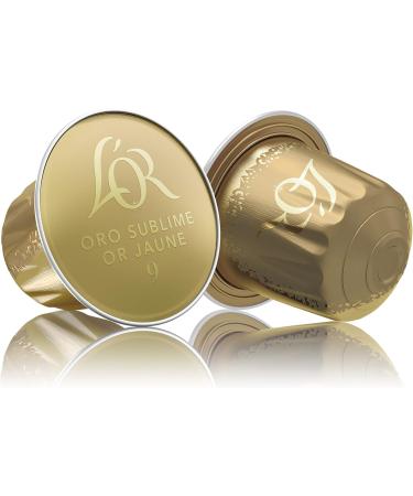 L'Or Espresso Caf Or Absolu - Intensity 9 - 20 Aluminum Capsules Compatible with Nespresso Machines - Buy Online on GoSupps.com