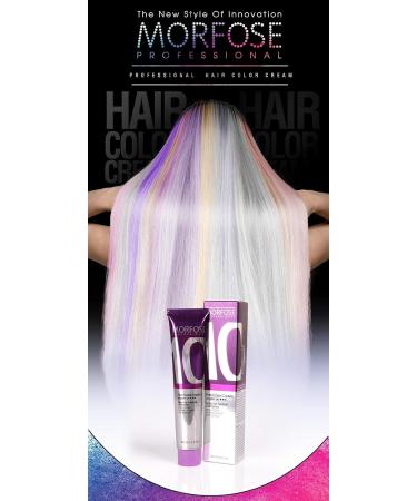Morfose 10 Professional Hair Colour Cream 100 ml No. 8.34 Light Copper Auburn - Buy Online on GoSupps.com