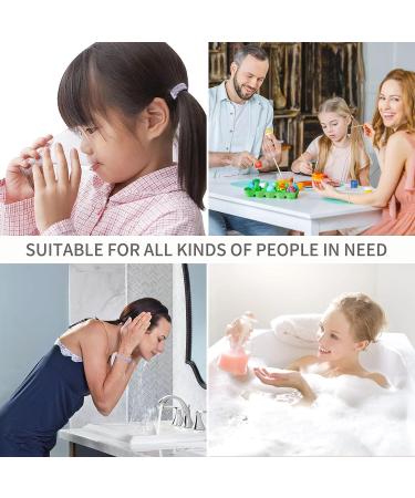 48PCS Colorful Large Thick Hair Ties Set - Fun Mini Seamless Elastic Ponytail Holders for Women, Girls & Kids - Buy Online on GoSupps.com