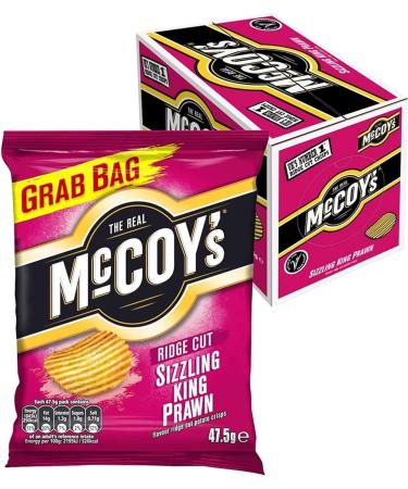 McCoy's Crisps Selection Pick Any 3 Cases of 36x45g for Any Flavours of Your Choosing - Includes 7 Varieties of Crunchy Potato Crisps Perfect for Snacking - Buy Online on GoSupps.com