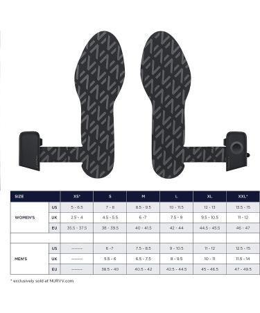 NURVV Run Smart Insoles | GPS Fitness Tracker & Coaching App for Men & Women - Medium - Buy Online on GoSupps.com