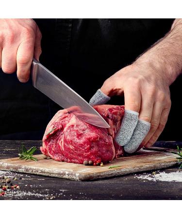 60-Piece Cut-Resistant Finger Cots - Thumb Finger Protectors for Kitchen & Sculpture Work - Buy Online on GoSupps.com