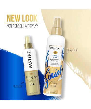 Hairspray Non-aerosol Extra Strong Hold Pro-V Level 4 Texture Building 8.5 fl oz Triple Pack Beige - Buy Online on GoSupps.com