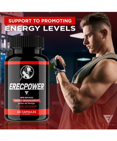 (2 Pack) Erec Power Capsules ErecPower Maximum Strength Male Energy Performance Support Supplement Erec Power High Performance pour les capsules de suppl ment masculin du Canada (120 Capsules) - Buy Online on GoSupps.com