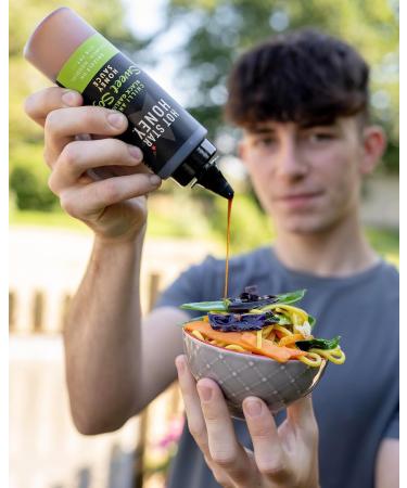 Hot Star Honey Sweet Soy Sauce - Sweet Soy Honey Sauce with Chilli & Black Garlic - Kecap Manis - Buy Online on GoSupps.com