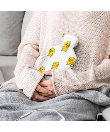 Loving Duck Hot Water Bottle with Plush Cover | Hand Warmer for Adults & Children | 26.5x15.3cm - International Shipping Available - Buy Online on GoSupps.com