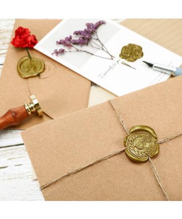 15 Bronze Glue Gun Sealing Wax Sticks for Retro Vintage Stamp and Letter | Ideal for Wedding Invitations, Cards, Envelopes, Snail Mails, Gifts - Buy Online on GoSupps.com