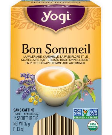 Yogi Tea - Restful Sleep Tea (3 Pack) - Support a Good Night's Sleep with Valerian Skullcap Chamomile Passionflower and Lavender - Caffeine Free Organic Herbal Tea - 48 Tea Bags - Buy Online on GoSupps.com