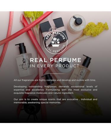 Noble Isle Hand Care Gift Set | Top-selling Rhubarb Hand Wash and Hand Lotion Gift Set for Women & Men | Natural Vegan Friendly Real Perfume Britain In A Bottle | Made in the UK - 2x 250ml - Buy Online on GoSupps.com