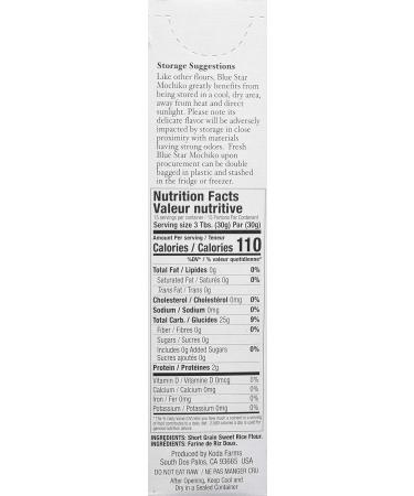 Blue Star Koda Farms Mochiko Sweet Rice Flour 1 lb. - Buy Online on GoSupps.com