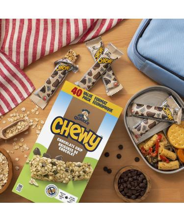 Quaker Chewy Chocolate Chip Granola Bars 960g/33.9 oz. (40 Count) - Imported from Canada - Buy Online on GoSupps.com