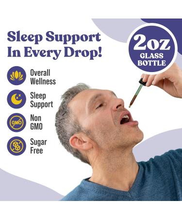 Rejuvica Health NoctuRest Natural Sleep-Aid with Valerian and Melatonin - All-Natural Liquid Formula for 2X Absorption - Magnesium L-Theanine & More - Buy Online on GoSupps.com