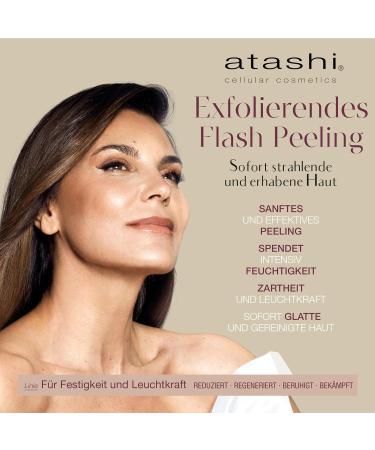 Atashi Firmness & Brightness Gel | Radiant Instant Skin Anti-Fatigue Peeling | Glycolic & Hyaluronic Acid | Moisturizing for All Skin Types | 40ml - Buy Online on GoSupps.com