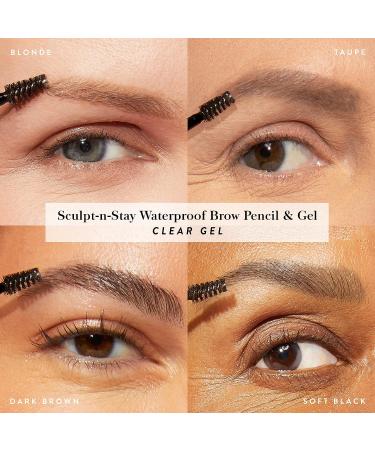 LAURA GELLER Sculpt-n-Stay Waterproof Brow Pencil & Gel in Taupe - Long-lasting and Defined Brows - Buy Online on GoSupps.com