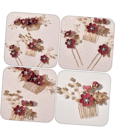 1 Set Hairpin Hair Comb Zinc Alloy Women's Wedding - Buy Online on GoSupps.com