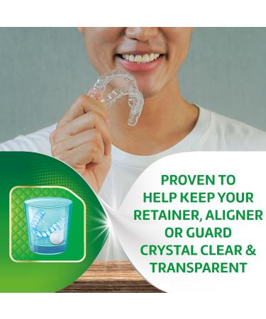 Polident Overnight Whitening Denture Cleanser - Pack of 2 - 120 Tablets - Buy Online on GoSupps.com