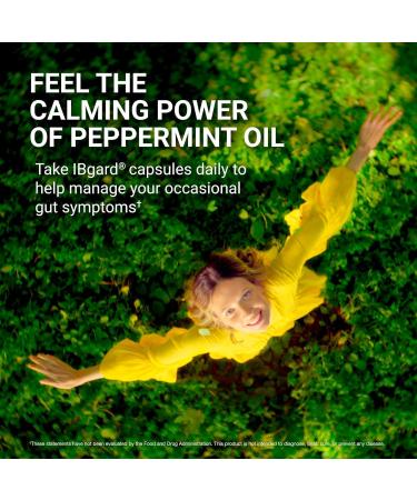 IBgard Gut Health Supplement - Peppermint Oil Capsules for Abdominal Comfort | 12 Capsules - International Shipping Available - Buy Online on GoSupps.com