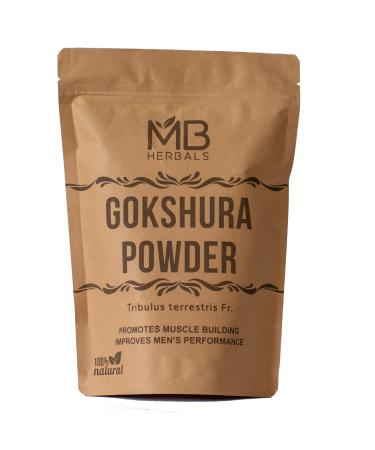 MB Herbals Gokshura Powder 100g | 3.5 oz | Tribulus terrestris | Small Caltrops