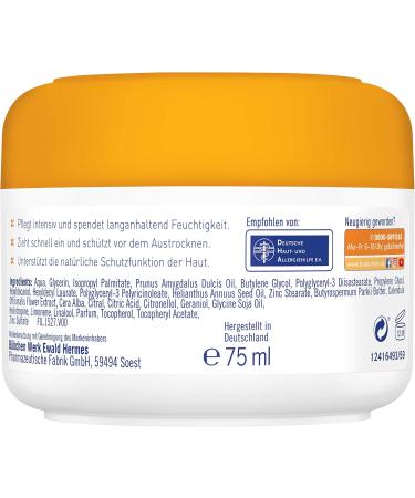 B bchen Calendula Facial care with organic dula for the protection of sensitive skin 75 ml - Buy Online on GoSupps.com