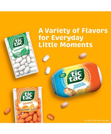 Tic Tac Fruit Adventure Mints 1 oz 12 Count - Perfect Halloween Party Favors - Buy Online on GoSupps.com