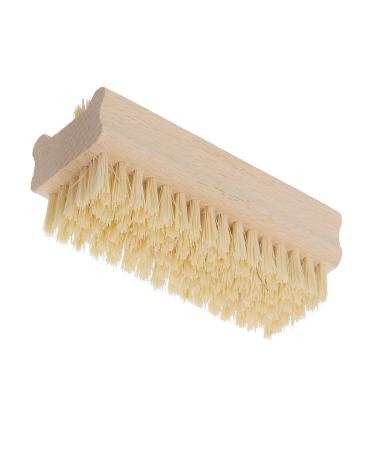 Premium Wood Nail Brush & Hand Washing Brush | Durable Fibre Cleaning Tool for Home & Travel - Buy Online on GoSupps.com