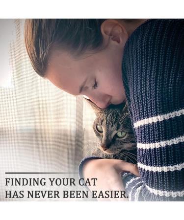 Reflective GPS Cat Neck Band with Apple AirTag - Adjustable & Bell Fits XS 7-9 inch Cats & Puppies - Jiarui Orange Collar - Buy Online on GoSupps.com