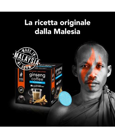 King Cup - 5 Packs of 10 Sugar-Free Ginseng Capsules 50 Capsules 100% Compatible with the Lavazza as Modo Mio Ginseng Flavored Drink System Gluten-Free and Lactose-Free - Buy Online on GoSupps.com