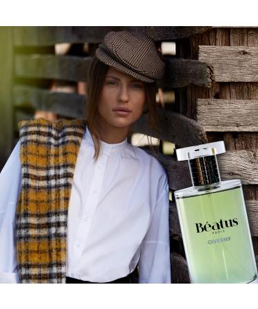 Beatus Paris Giverny - Luxury Perfumes for Women Featuring Fruity Rose and Creamy Sandalwood Notes - Women's Fragrances with Bergamot - 3.4 oz - Buy Online on GoSupps.com