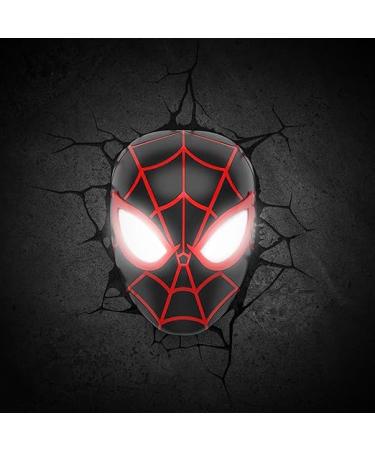 3DLightFX Marvel Miles Mask 3D Deco Light - Buy Online on GoSupps.com