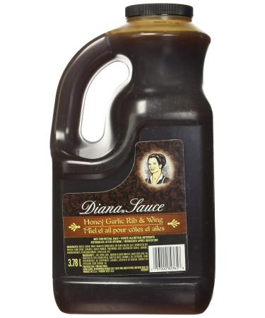 Diana Honey Garlic Rib & Wing Barbecue Sauce 7.56L (2 Jugs) Garlic 3.78 l (Pack of 2)