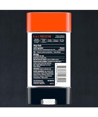 Right Guard Xtreme Defense Antiperspirant Deodorant Gel Arctic Refresh - 4oz (Pack of 4) & 16oz (Pack of 1) - Buy Online on GoSupps.com