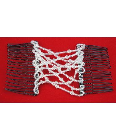 2in1 Hairstyle Aid & Hair Jewelry Set - Twister Ponytail Clasp Hair Band Clip Bun Maker in Brown & Black - Perfect for Stylish Updos | International Shipping Available - Buy Online on GoSupps.com