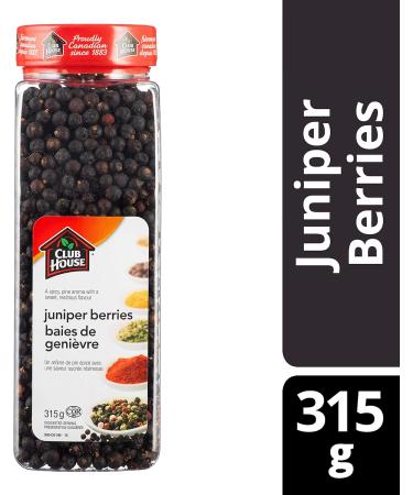 Club House Quality Natural Herbs and Spices Juniper Berries 315g - Buy Online on GoSupps.com