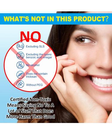 Teeth Whitening Strips - 14 Treatments | Enamel Safe & Effective Home Use - Whiter Teeth Without Harm - Buy Online on GoSupps.com