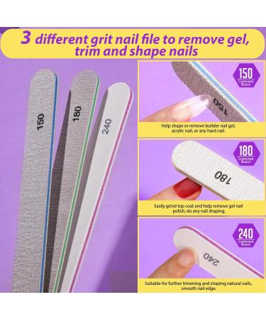 Buy Teenitor Nail Buffer and Shine Kit | 12pc Nail Files & Buffers for Natural Nails - International Shipping Available - Buy Online on GoSupps.com