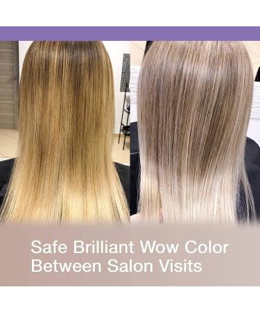 Vitamins Keratin Purple Toning Shampoo - Brassiness Toner for Blonde & Gray Hair - Buy Online on GoSupps.com
