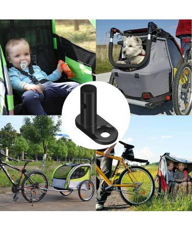 Fitenber Bicycle Trailer Coupling - Best Trailer Coupling for Kids & Pets | 2-Piece Backup for Cargo Trailers - Buy Online on GoSupps.com