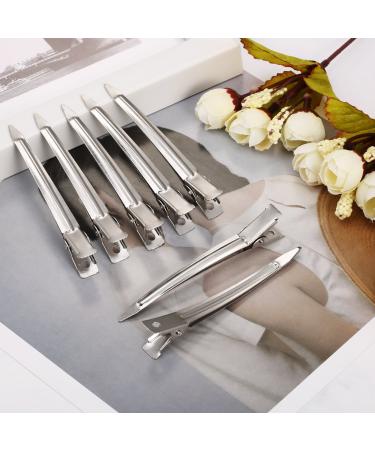 Hicarer 3.5 Metal Curl Clips Duck Bill Sectioning Alligator Hair Clips (24 Pieces) - Buy Online on GoSupps.com