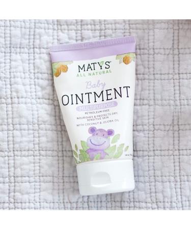 Maty's All Natural Multipurpose Baby Ointment - Petroleum & Fragrance Free - 3.75 oz, Coconut & Jojoba Oils - Pack of 1 - Buy Online on GoSupps.com