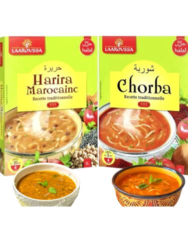 Lot de 6 Soupe Chorba Marocaine 100G | Recette Authenthique & Traditionnelle | Laaroussa (Chorba)