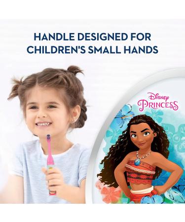 Oral-B Kids Battery Toothbrush with Disney Princess - Soft Bristles 2-Pack for Ages 3 - Buy Online on GoSupps.com