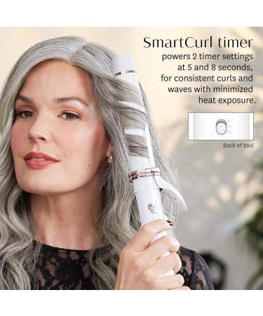 T3 CurlWrap 1 Automatic Rotating Curling Iron - Longer Barrel 2 Timer & 9 Heat Settings Ceramic Barrel for Fast Curls & Waves - Perfect for All Hair Types - Shop Internationally - Buy Online on GoSupps.com
