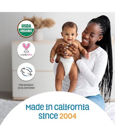 Nature's Baby Organics 100% Organic Baby Powder with Aloe - 4 oz (Pack of 2) | Talc-Free, Corn-Free, Hypoallergenic - Buy Online on GoSupps.com